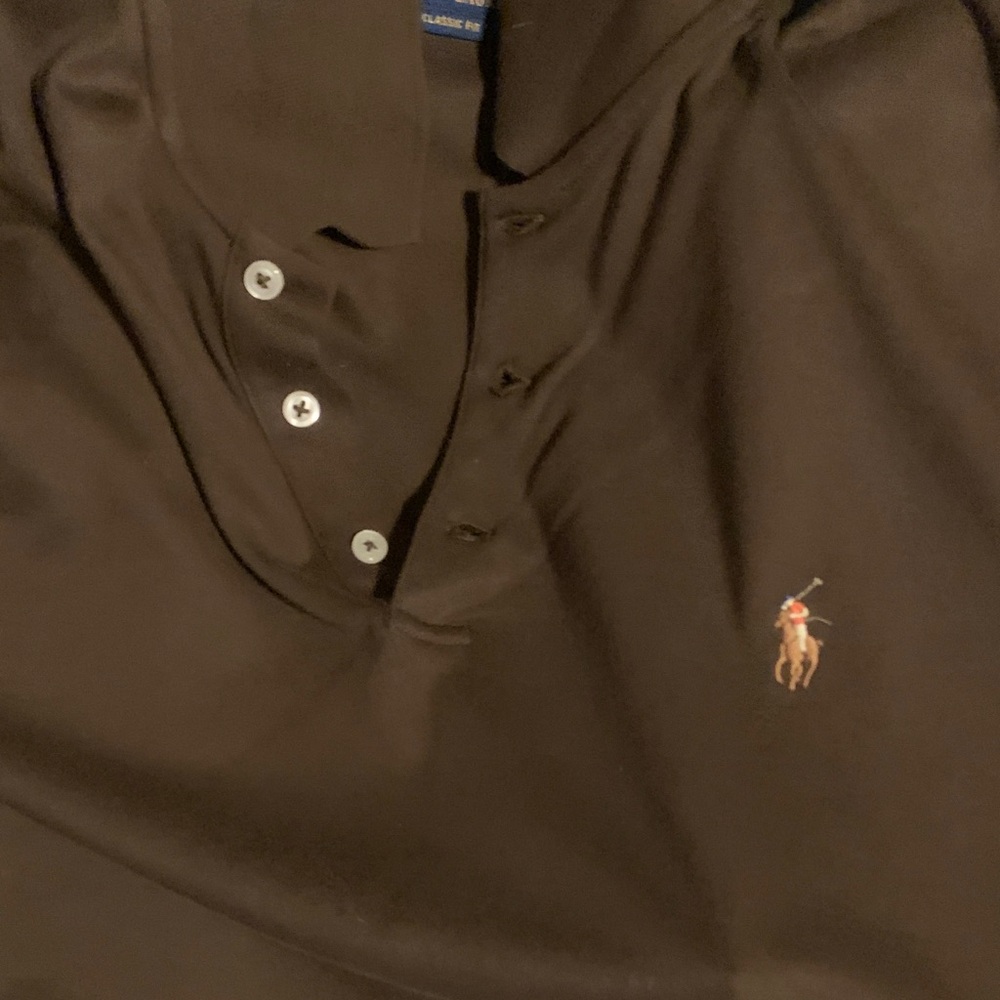 Polo by Ralph Lauren Brown Polo with Embroidered Pony